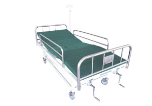 不銹鋼、噴塑混合型多功能護(hù)理床D221